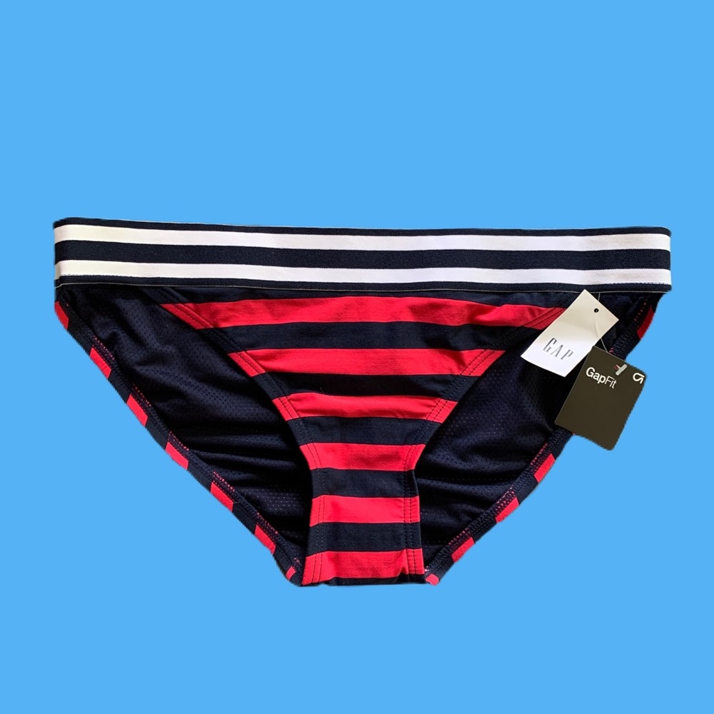 Striped Bikini Bottoms
